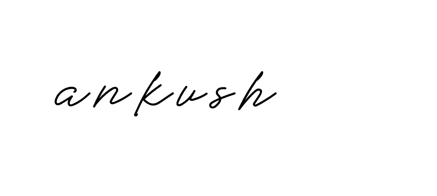 Signature of ankush-