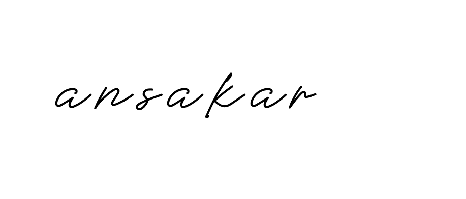 Signature of ansakar