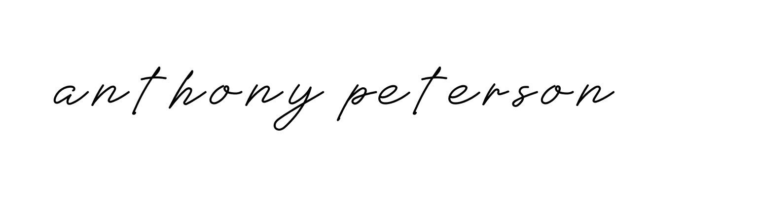 Signature of anthony-peterson