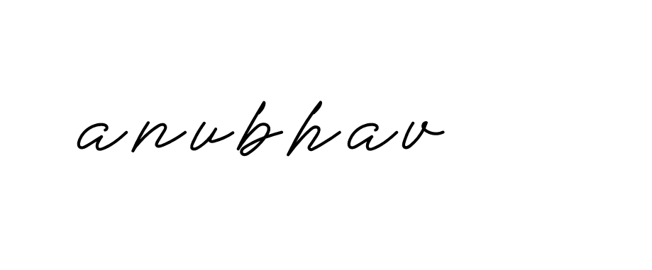 Signature of anubhav