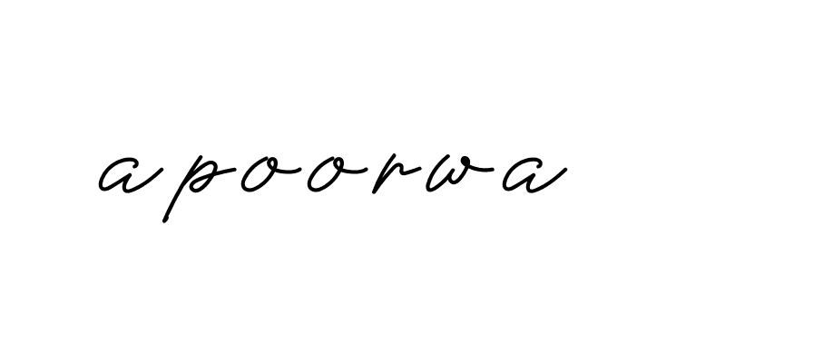 Signature of apoorwa