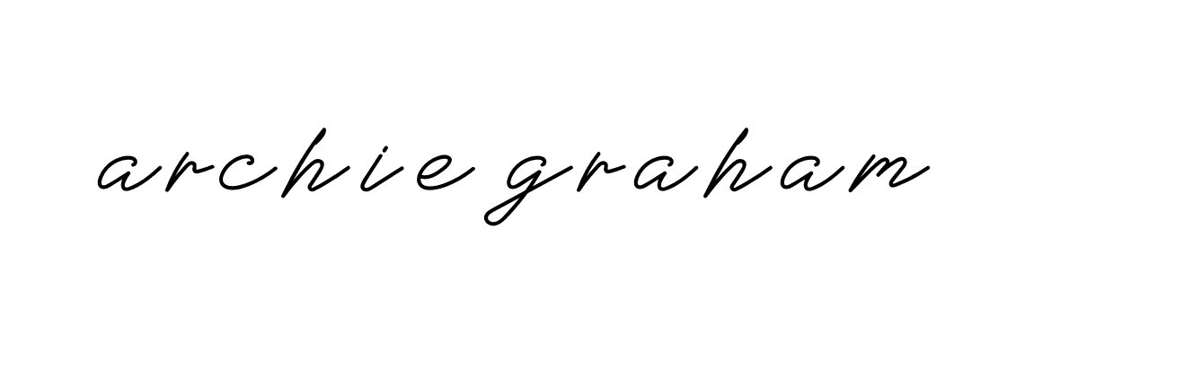 Signature of archie-graham