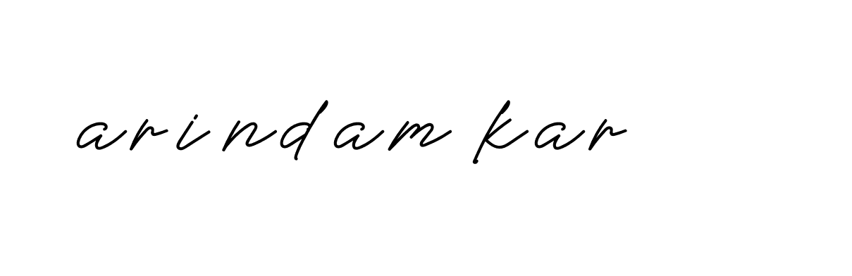 Signature of arindam-kar-