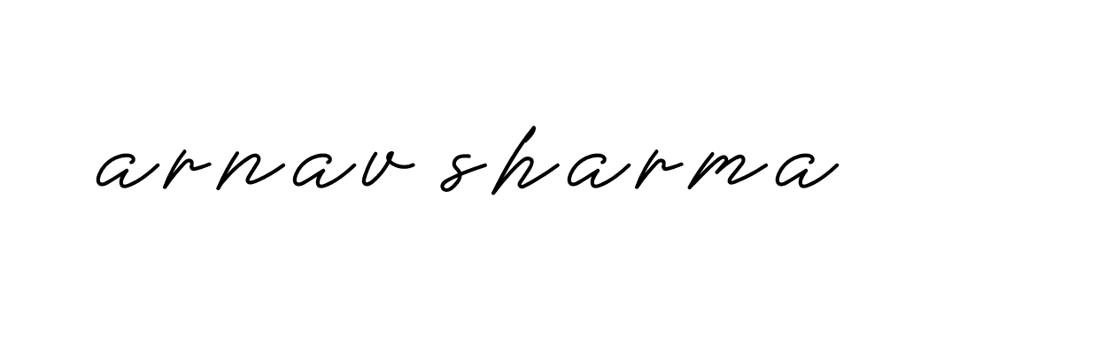 Signature of arnav-sharma