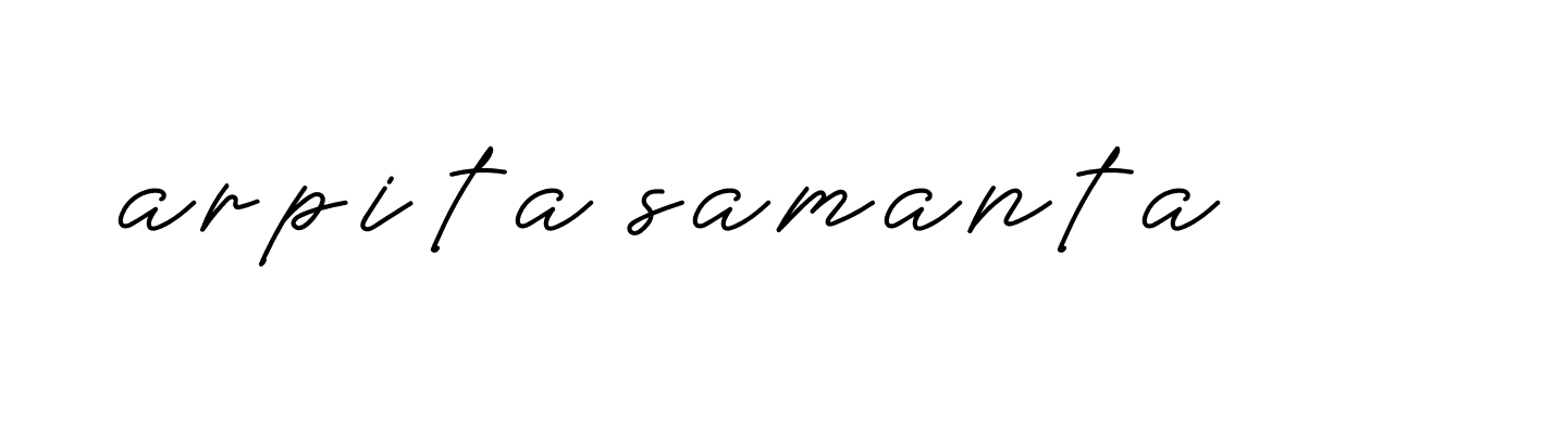 Signature of arpita-samanta-