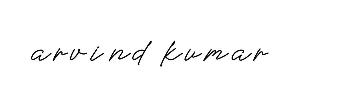 Signature of arvind-kumar-