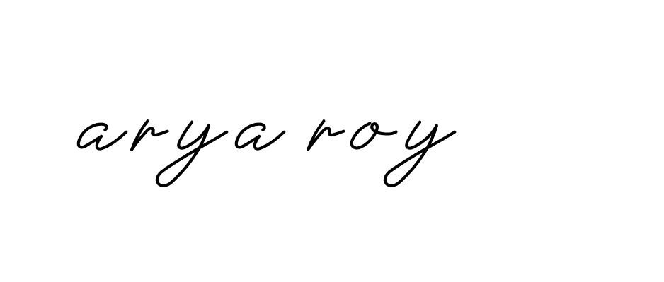 Signature of arya-roy