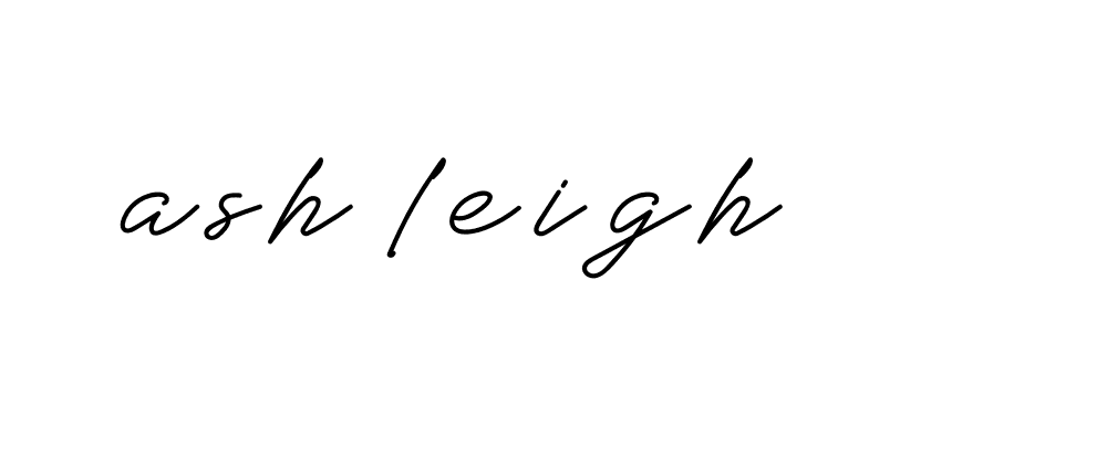 Signature of ash-leigh