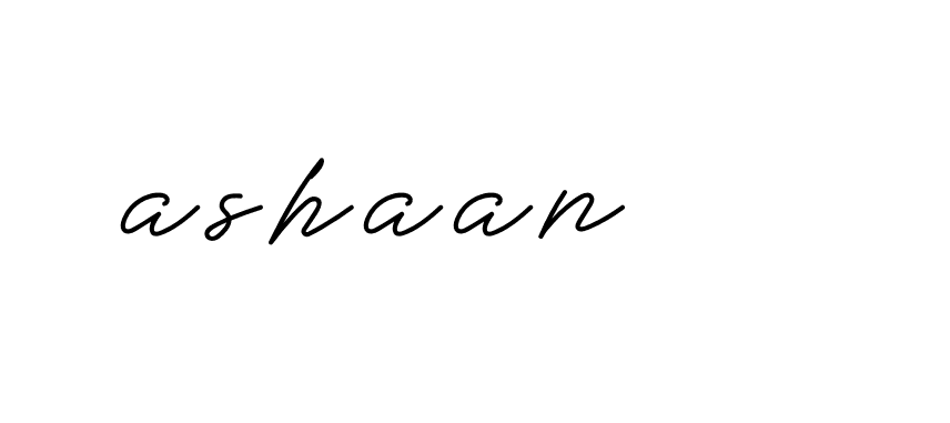 Signature of ashaan