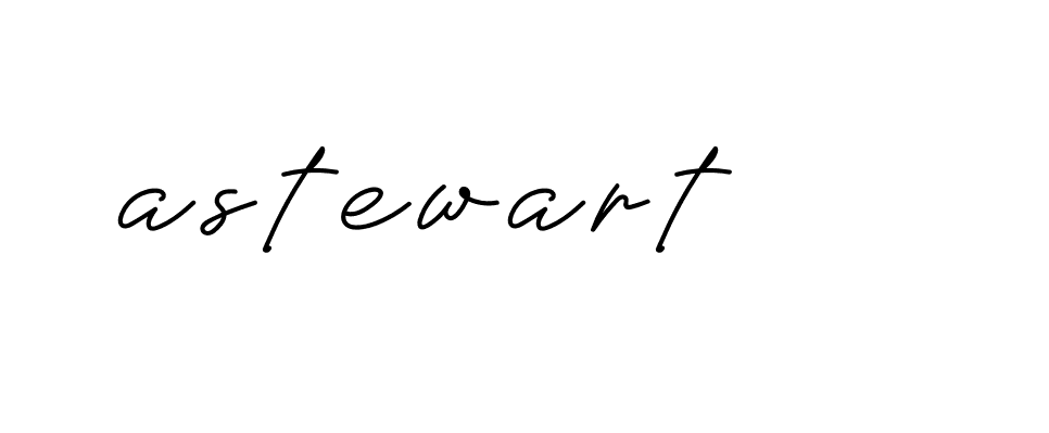 Signature of astewart