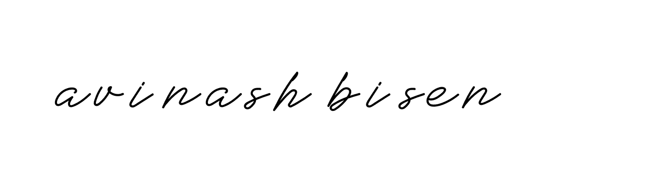 Signature of avinash-bisen