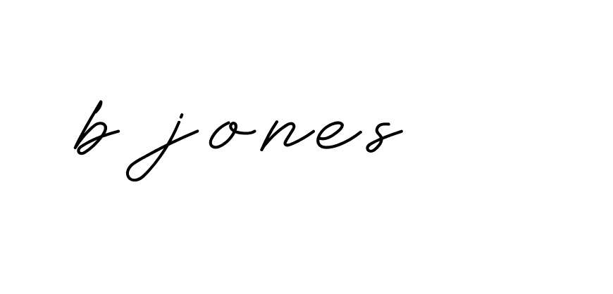 Signature of b-jones