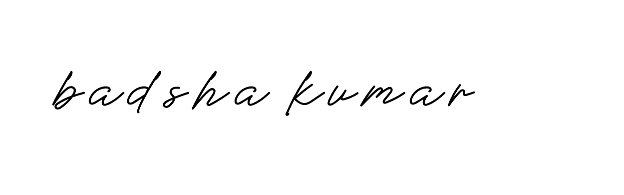 Signature of badsha-kumar