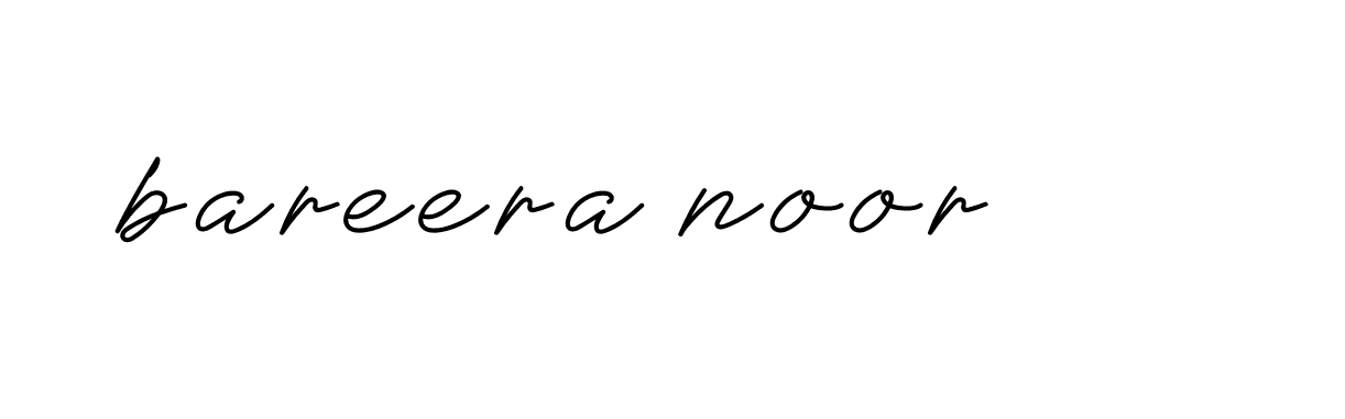 Signature of bareera-noor-