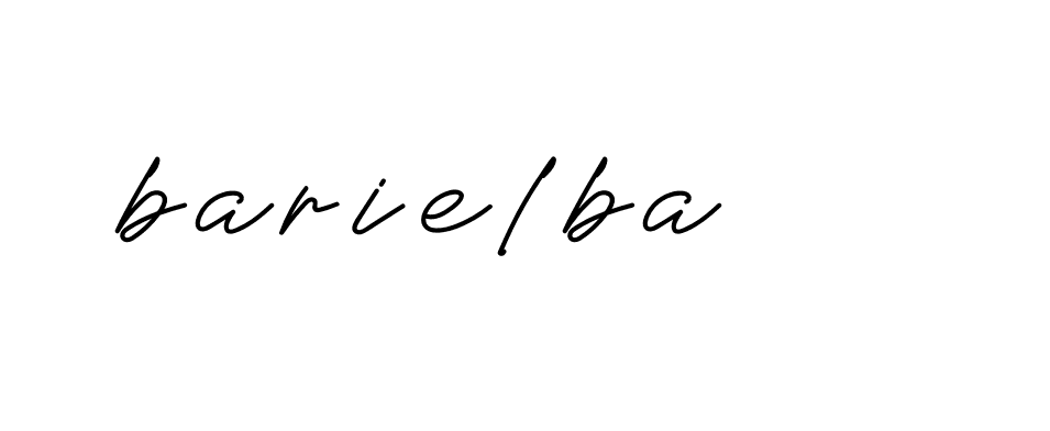 Signature of barielba