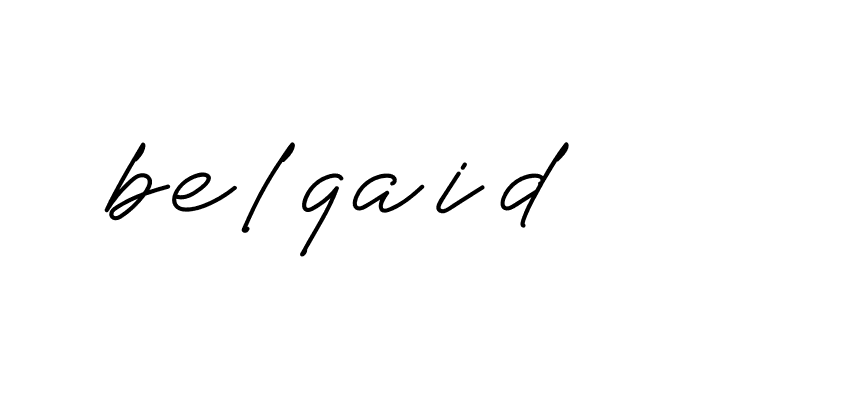 Signature of belqaid