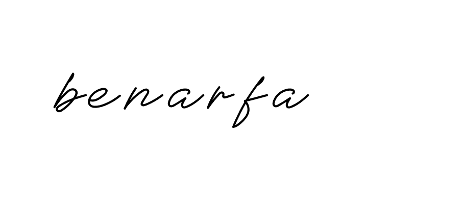 Signature of benarfa