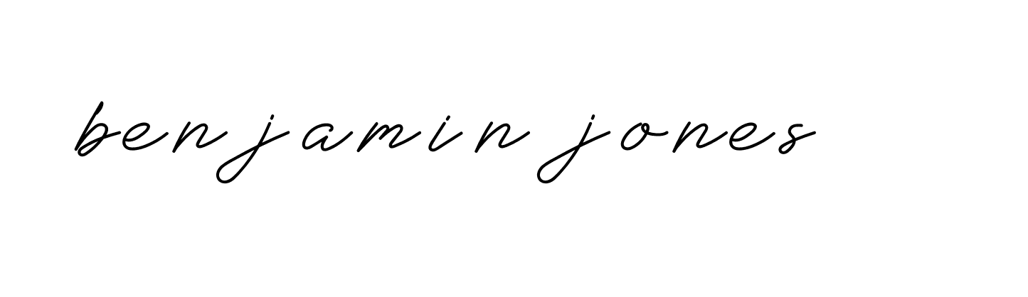 Signature of benjamin-jones