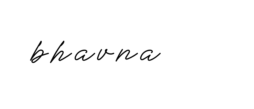 Signature of bhavna-