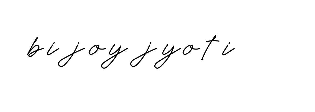 Signature of bijoy-jyoti