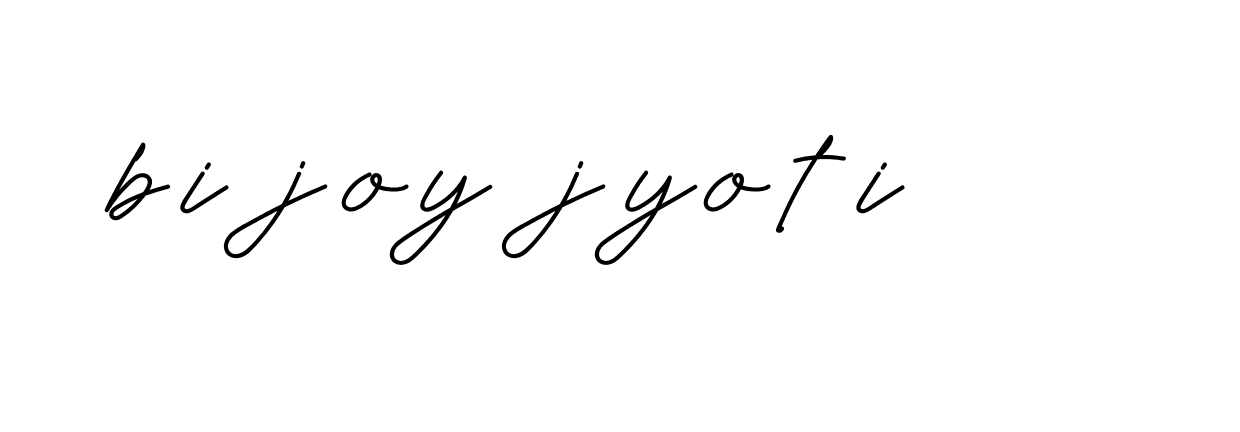 Signature of bijoy-jyoti-