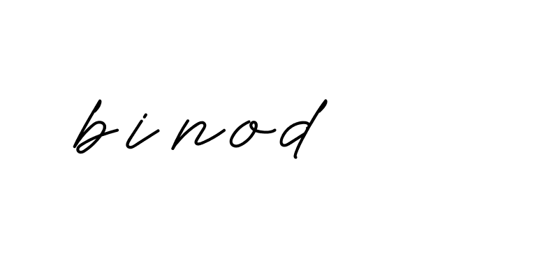 Signature of binod