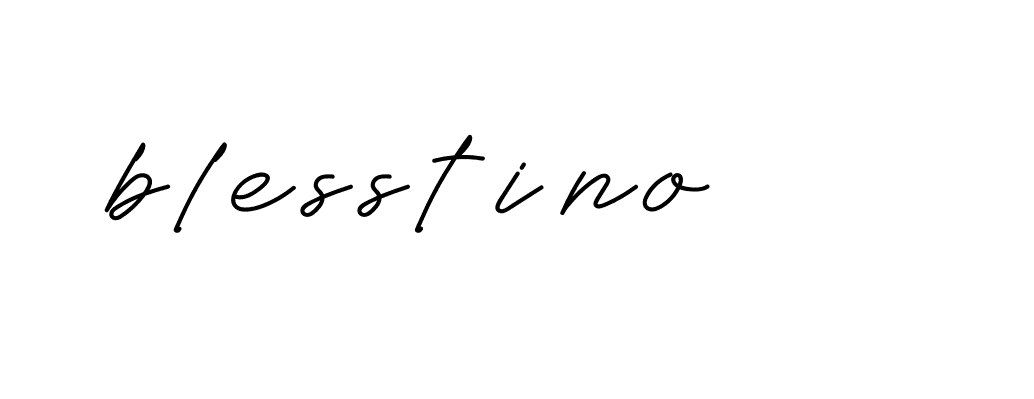 Signature of blesstino-