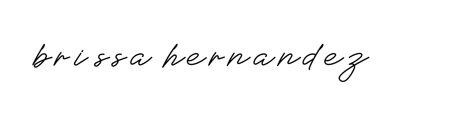 Signature of brissa-hernandez