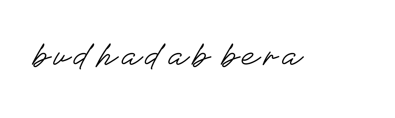 Signature of budhadab-bera