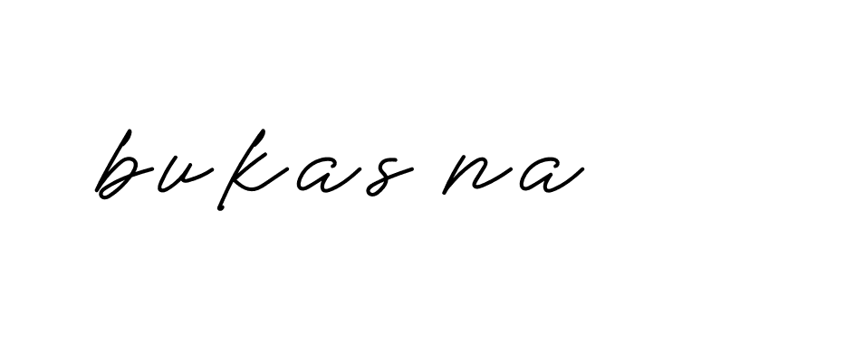 Signature of bukas-na