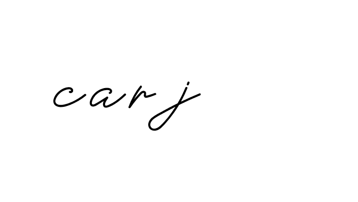 Signature of carj