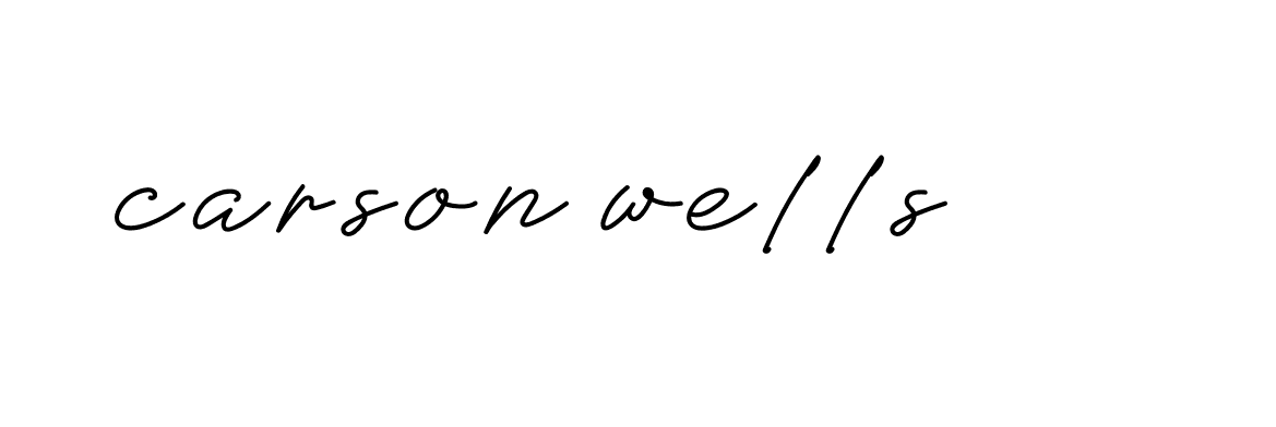 Signature of carson-wells