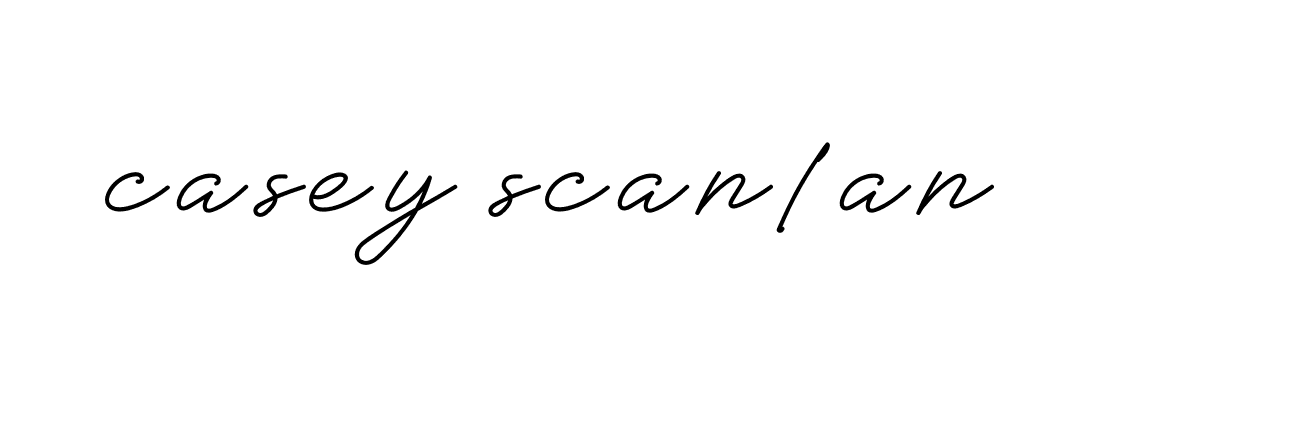 Signature of casey-scanlan