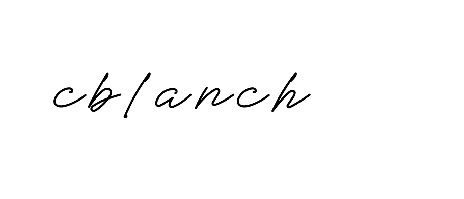 Signature of cblanch