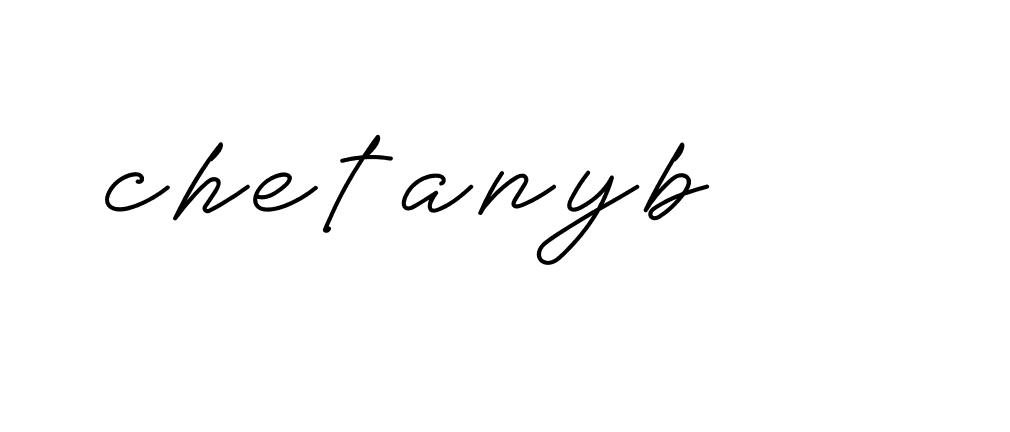 Signature of chetanyb