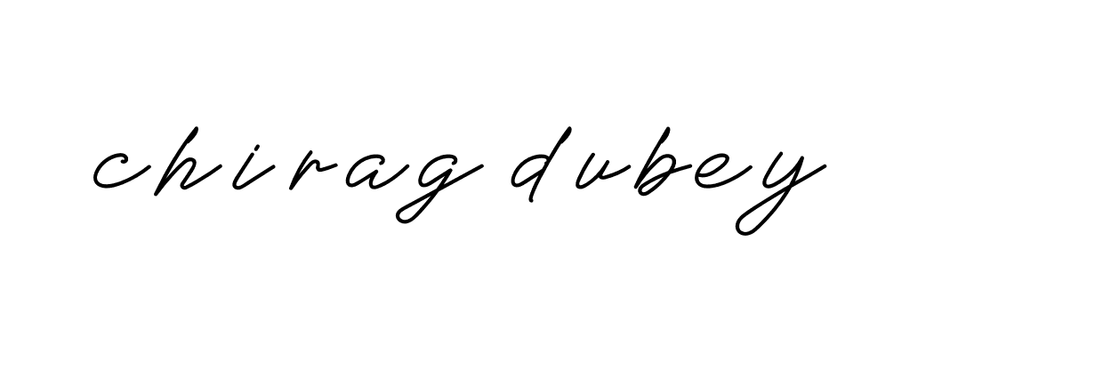 Signature of chirag-dubey