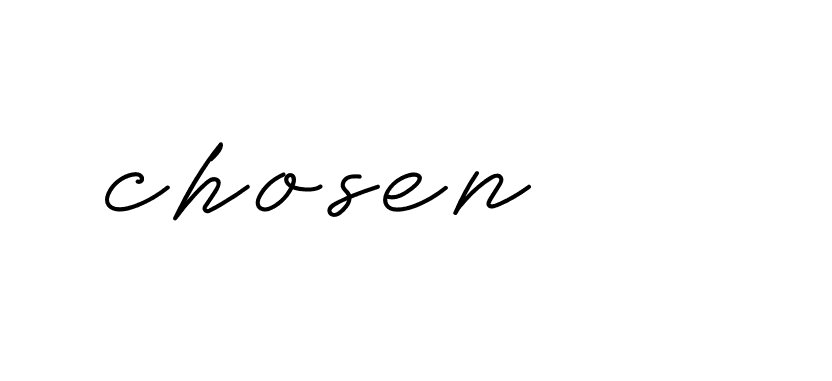 Signature of chosen