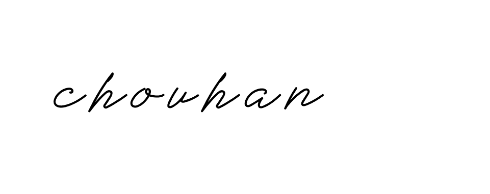 Signature of chouhan-