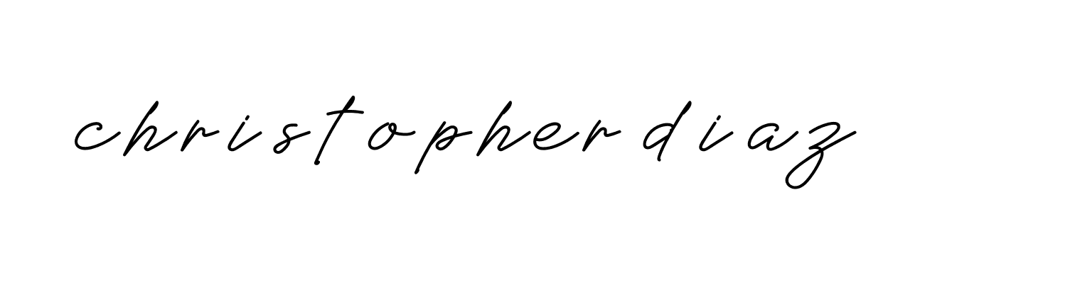 Signature of christopher-diaz