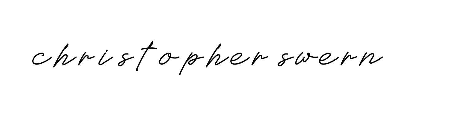 Signature of christopher-swern