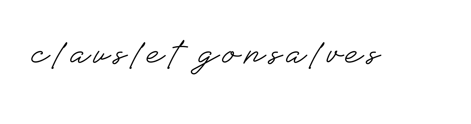 Signature of clauslet-gonsalves