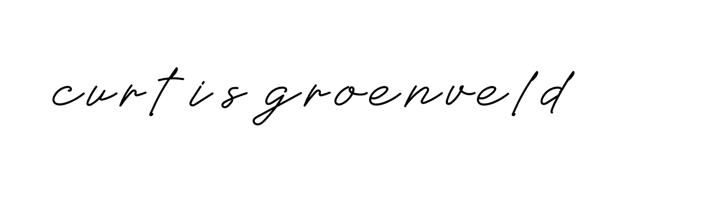 Signature of curtis-groenveld