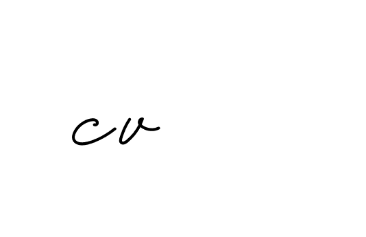 Signature of cv