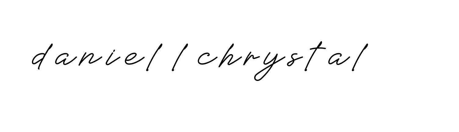 Signature of daniel-l-chrystal