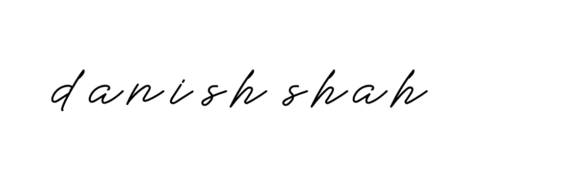 Signature of danish-shah