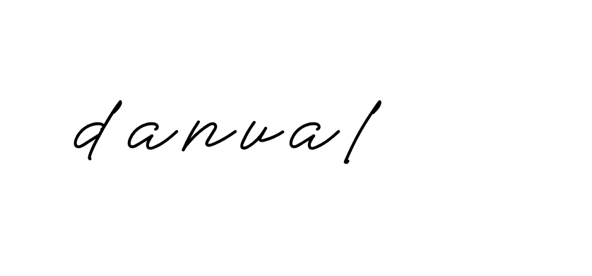 Signature of danual