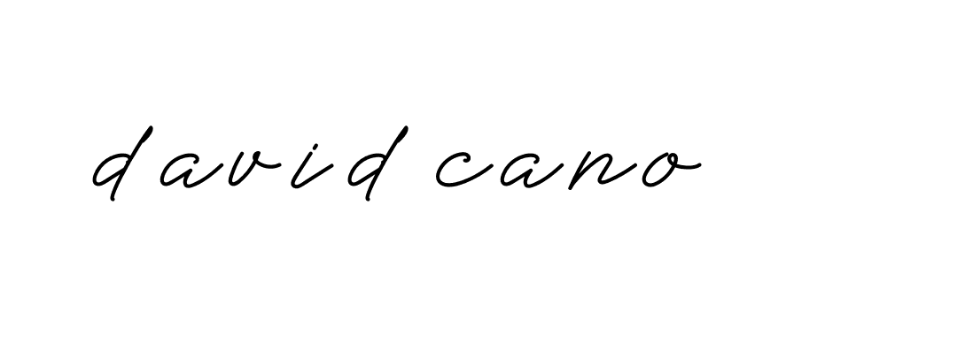 Signature of david-cano