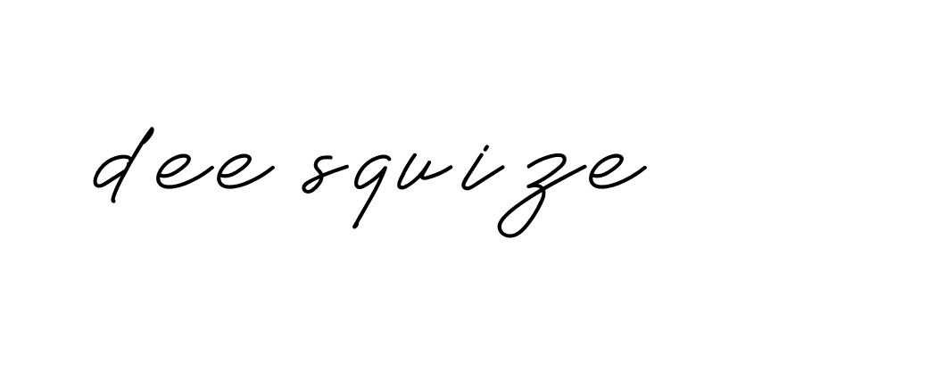 Signature of dee-squize-