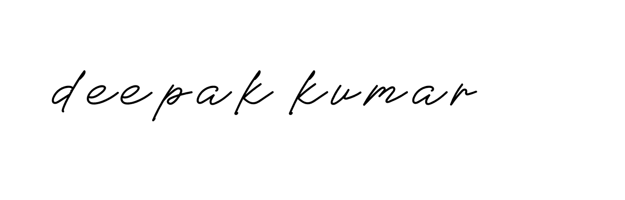 Signature of deepak-kumar