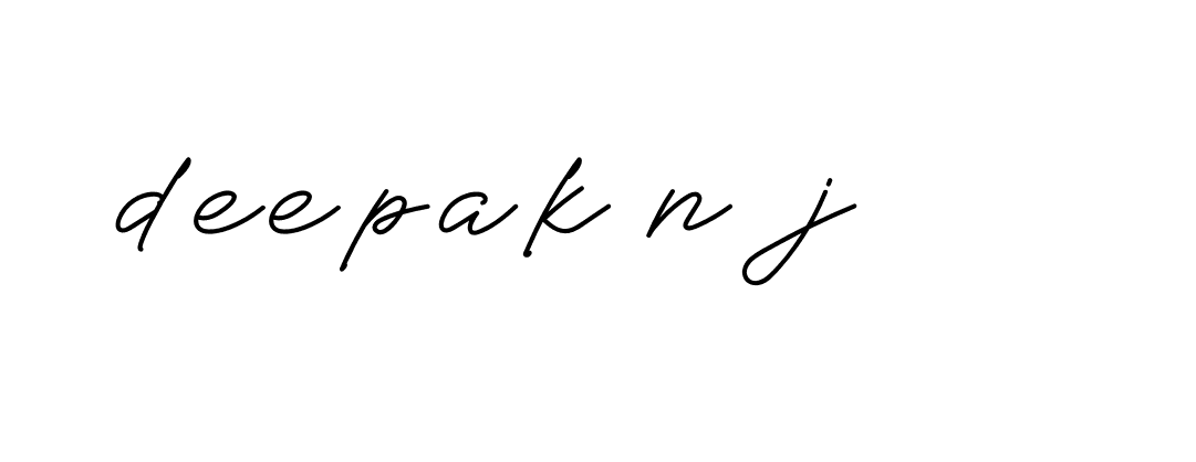 Signature of deepak-n-j